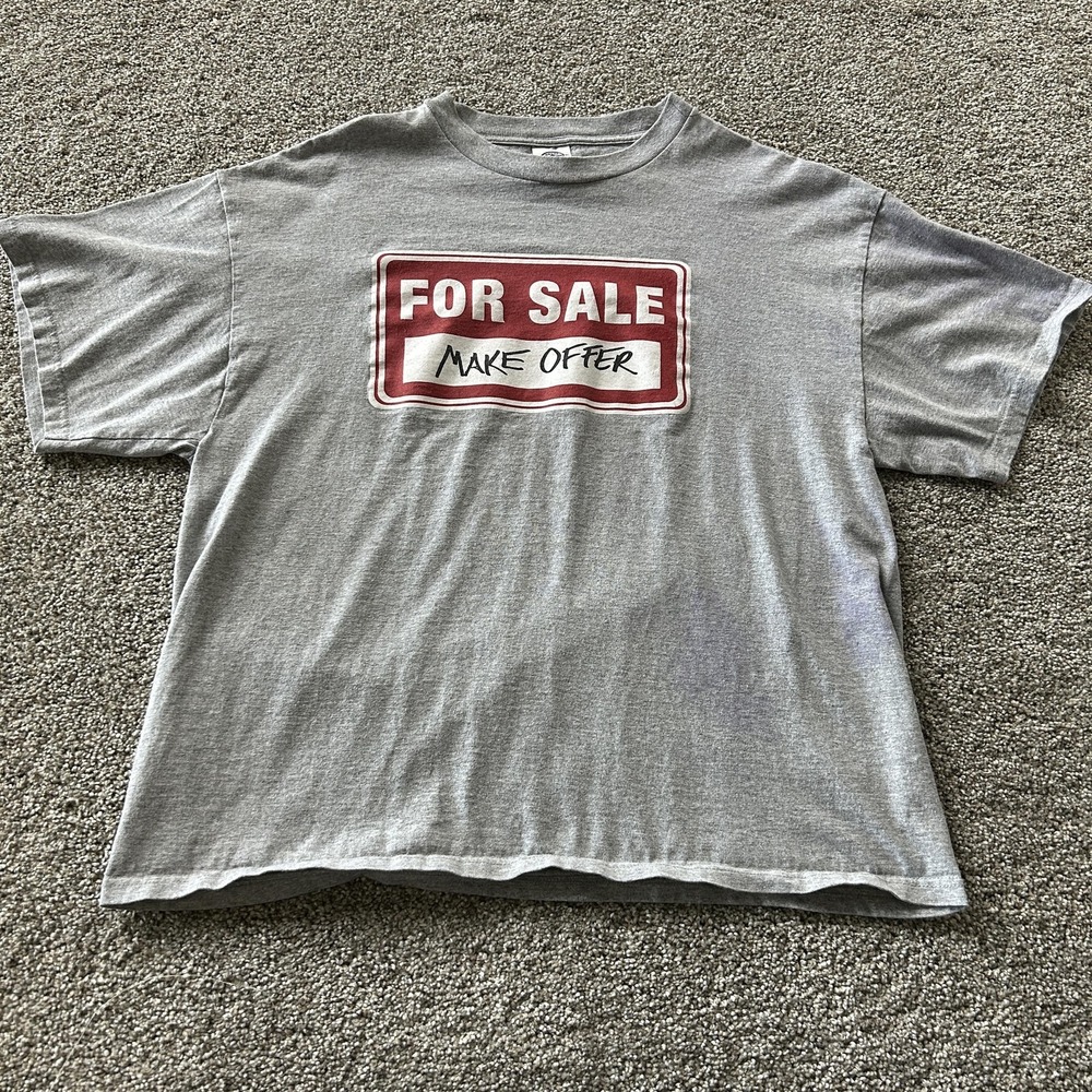 Y2K Delta Pro Weight Shirt Mens XL Gray For Sale Make Offer Funny Tee T-Shirt